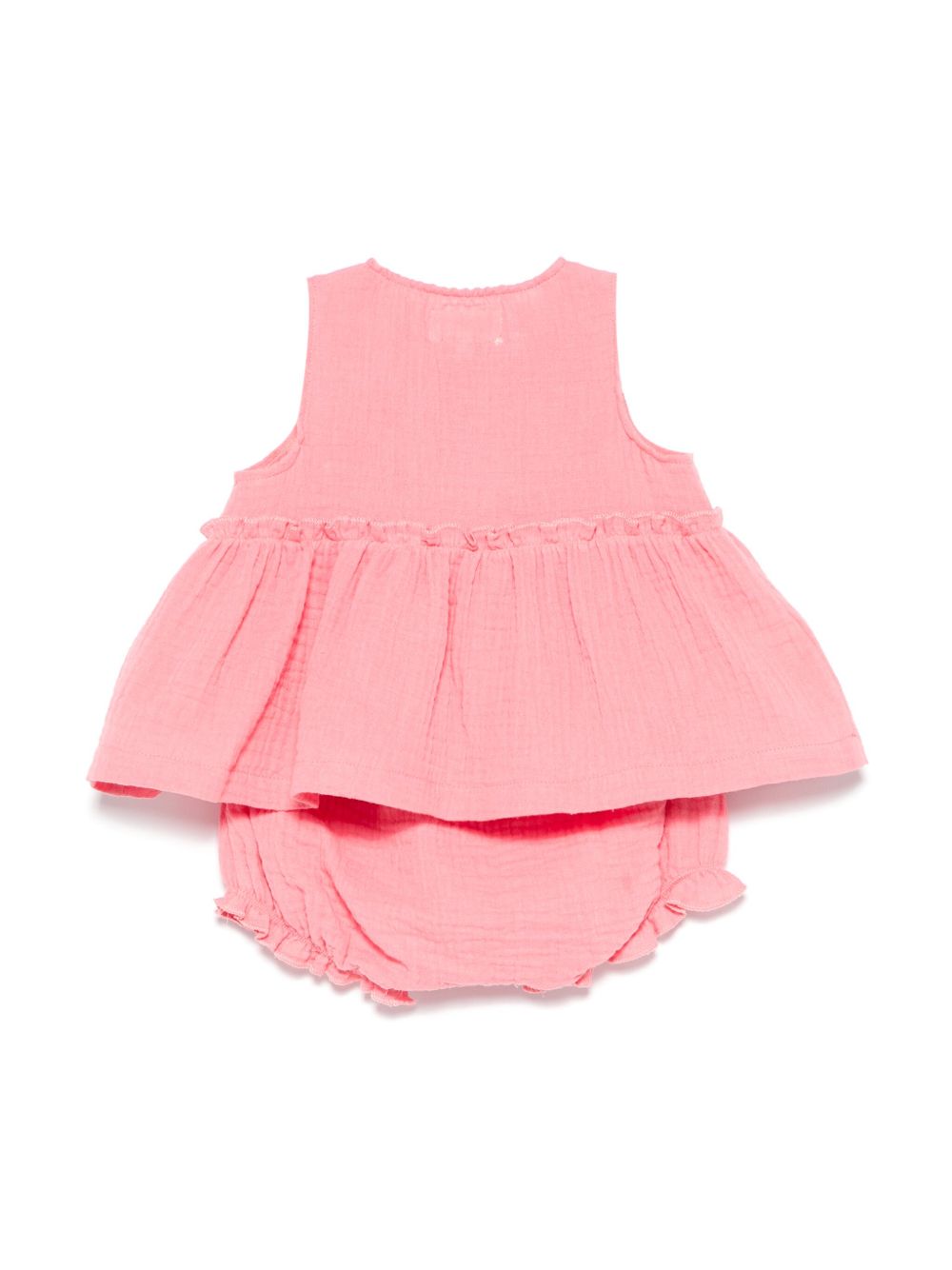 TEDDY & MINOU ruffle-detailed dress - Roze