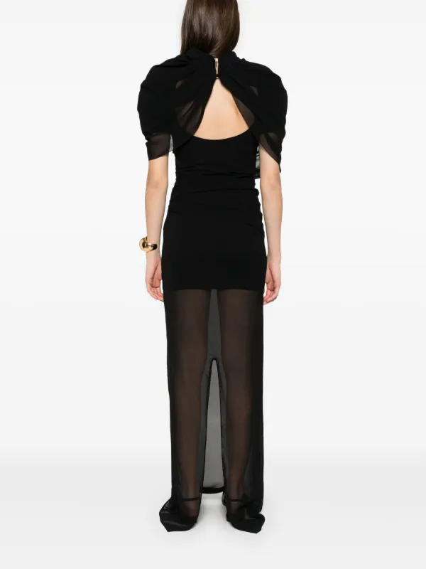 Jacquemus La Robe Castagna Maxi Dress | Black | FARFETCH