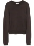 KHAITE fine-knit sweater - Brown