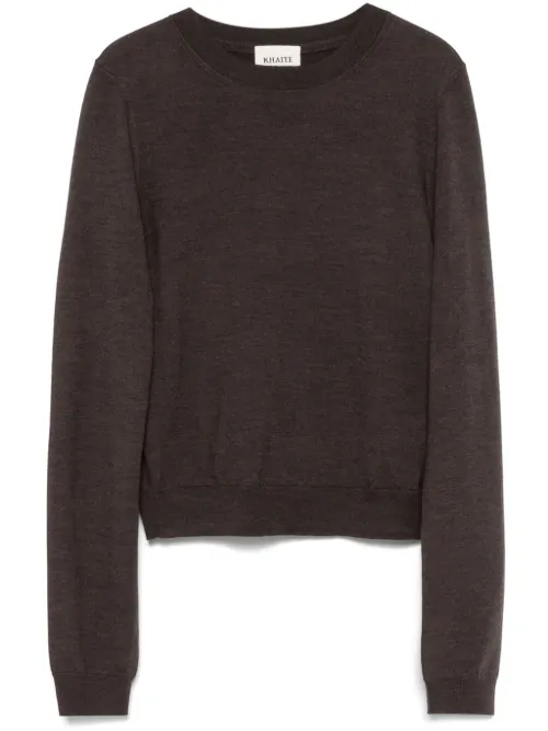 KHAITE pull en maille fine - Marron - KHAITE - Modalova