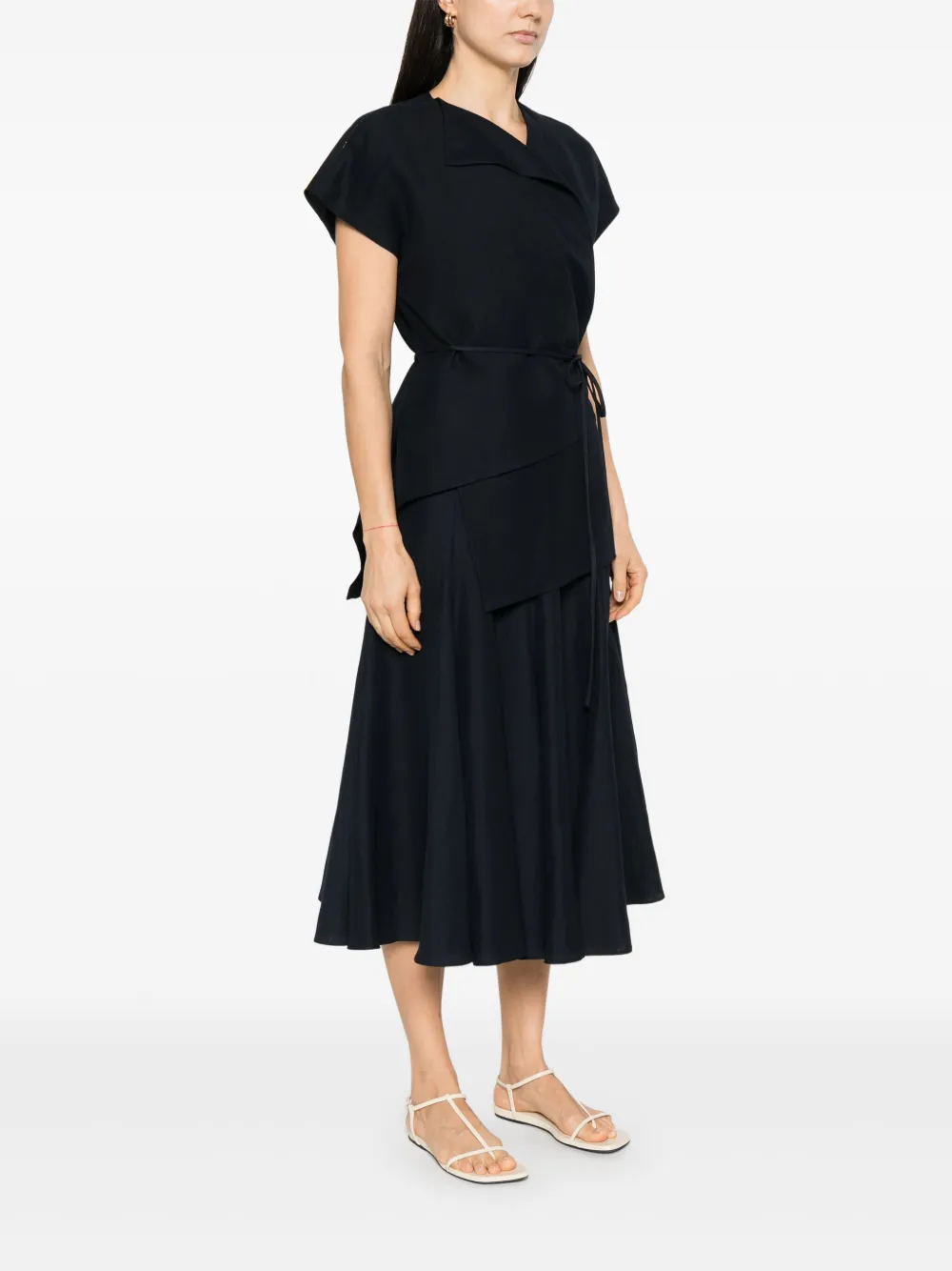 Fabiana Filippi Filo blouse met diamantdetail Blauw