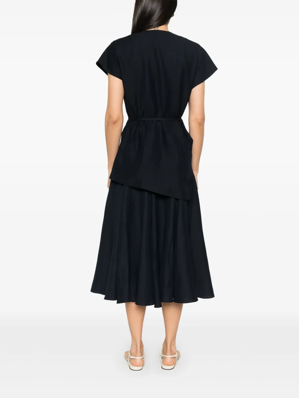 Fabiana Filippi Filo blouse met diamantdetail Blauw