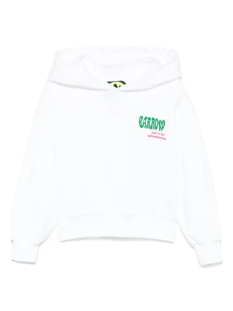 Barrow kids logo-print hoodie 