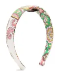 ETRO KIDS paisley-print headband - White