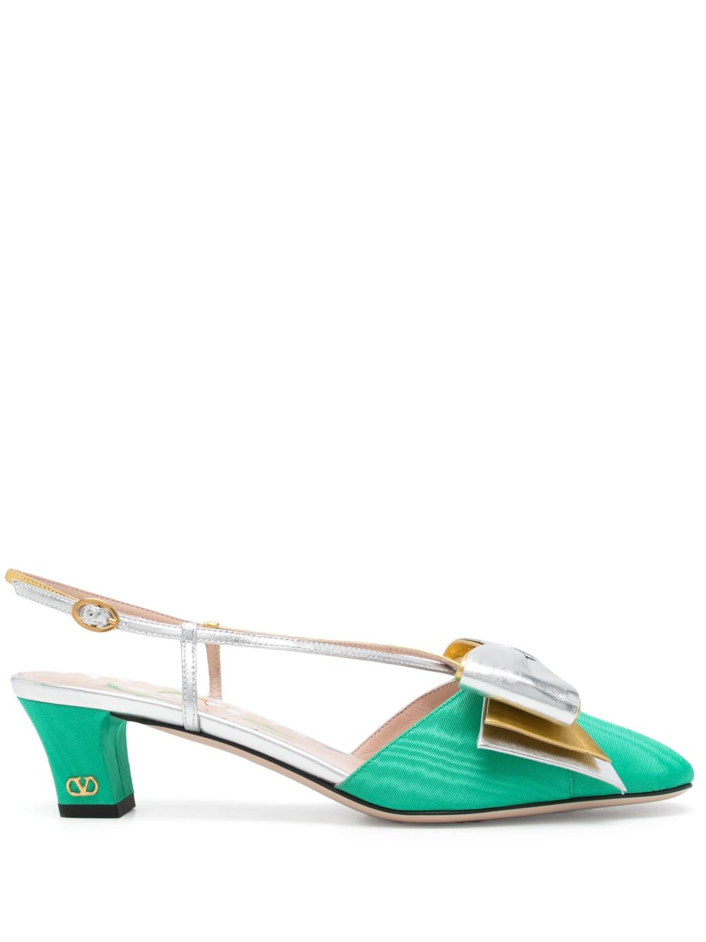 Valentino Garavani 45mm Bowow pumps Groen