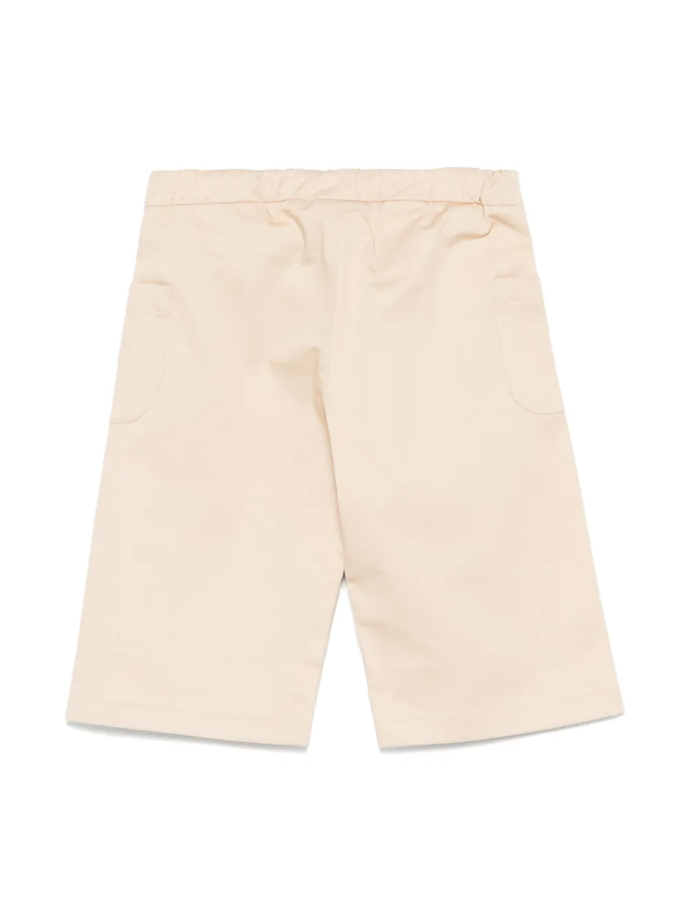 Fendi Kids Broek met geborduurd logo Beige