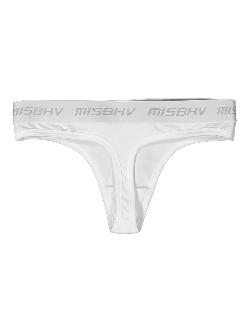 MISBHV logo waistband thong - Wit