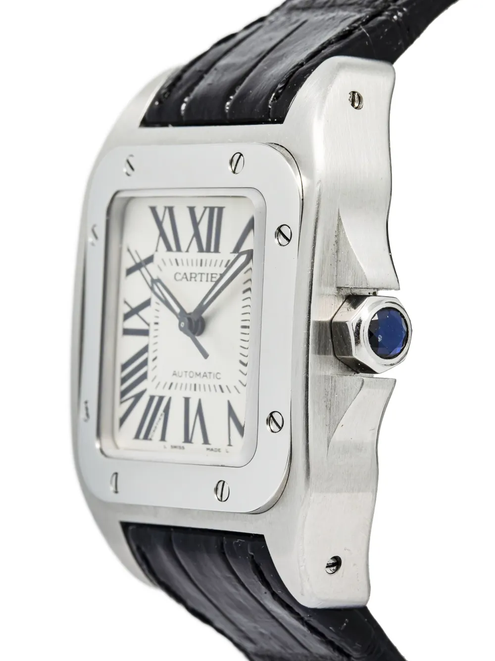 Cartier pre-owned Santos 100 33mm | Pre-Owned Dress Watches | Image 2