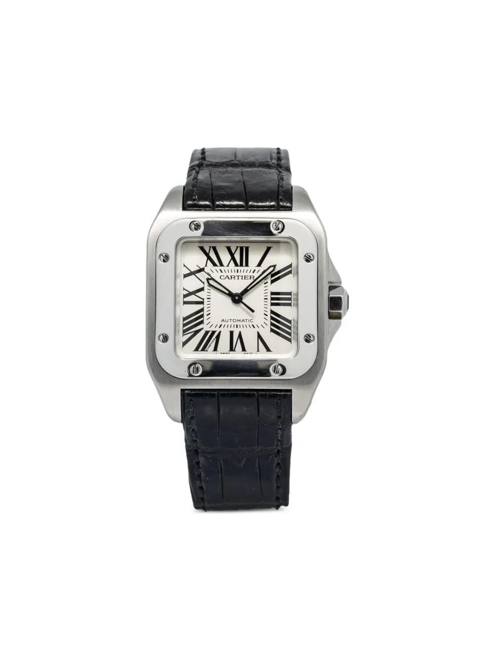 Cartier pre-owned Santos 100 33mm | White | Image 1