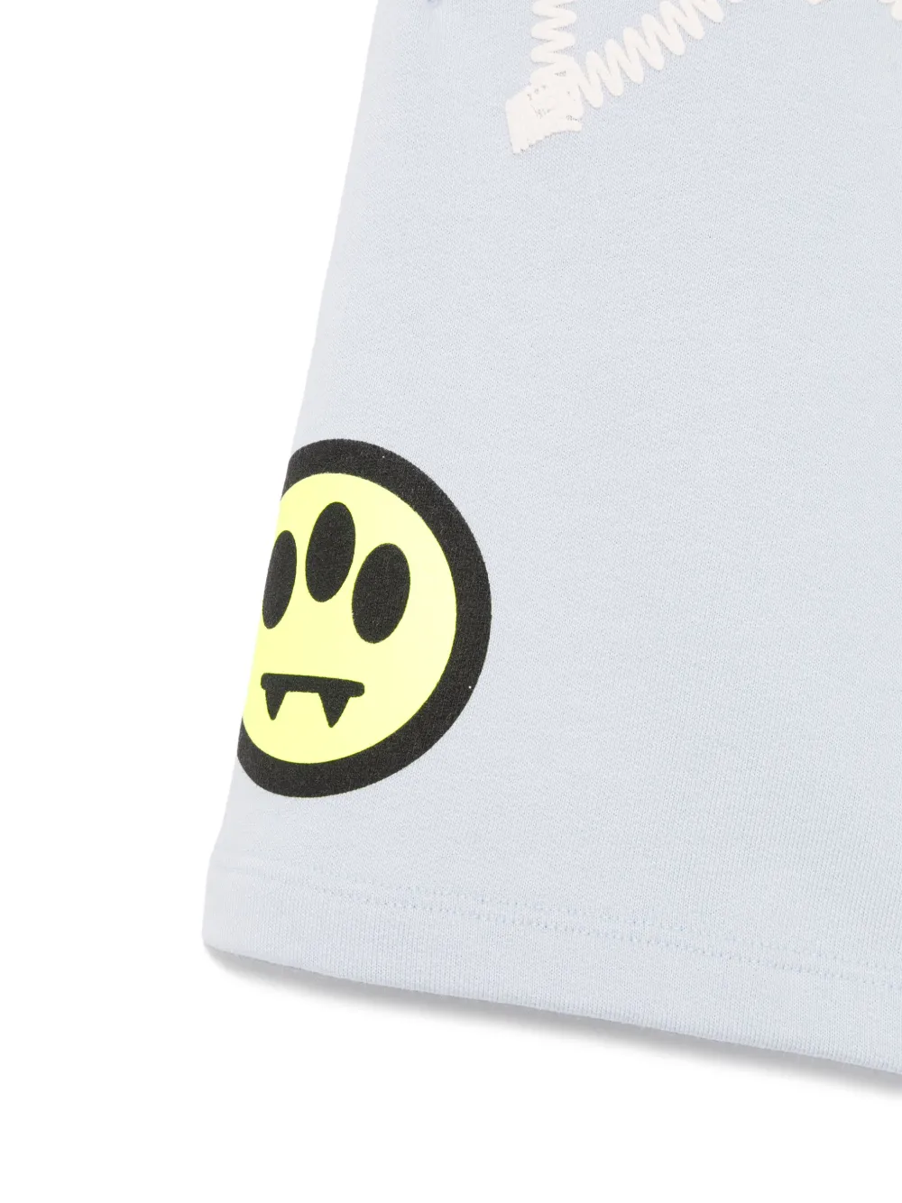 Barrow kids Shorts met logo Blauw