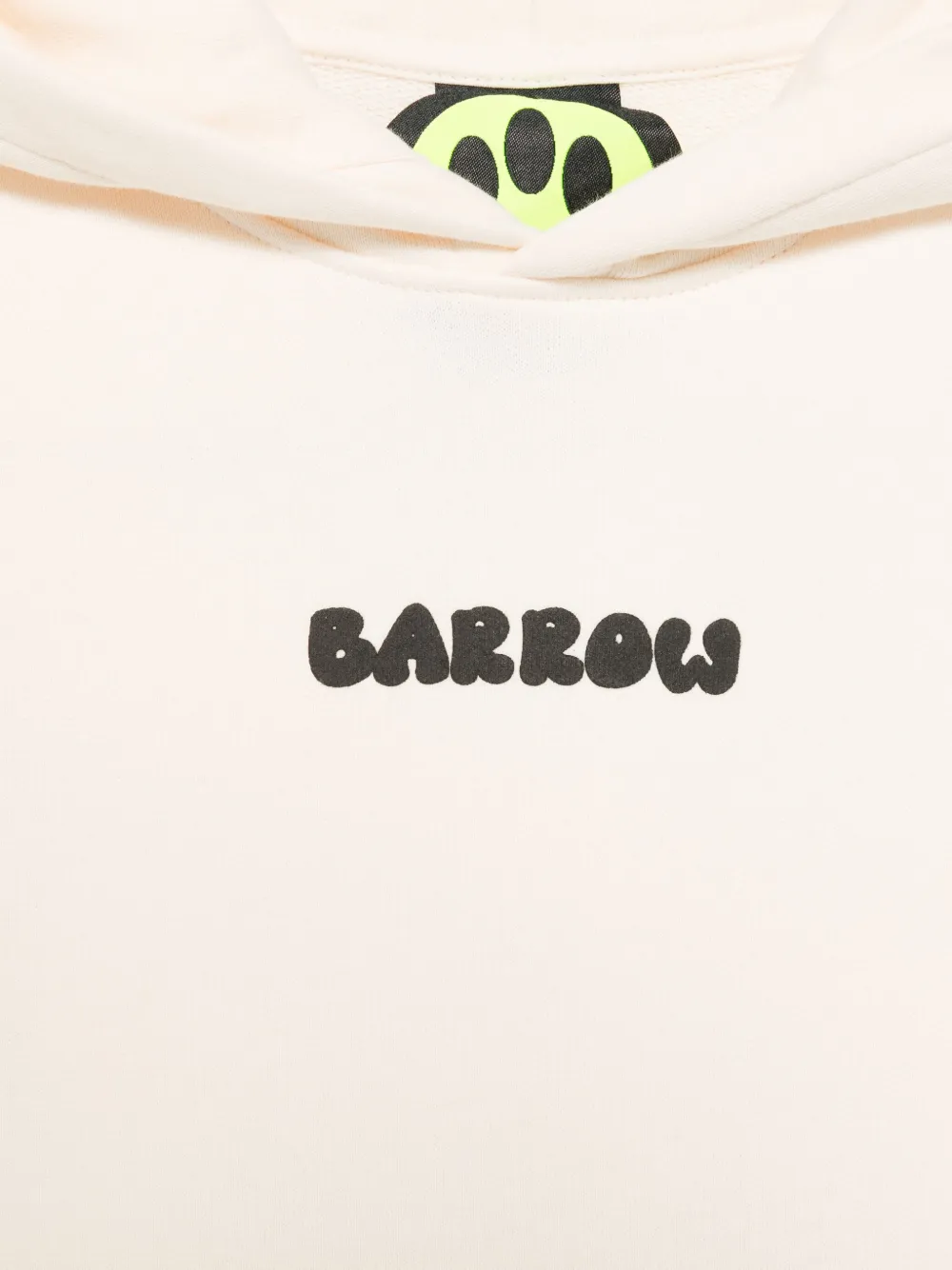 Barrow kids Hoodie met logoprint Beige