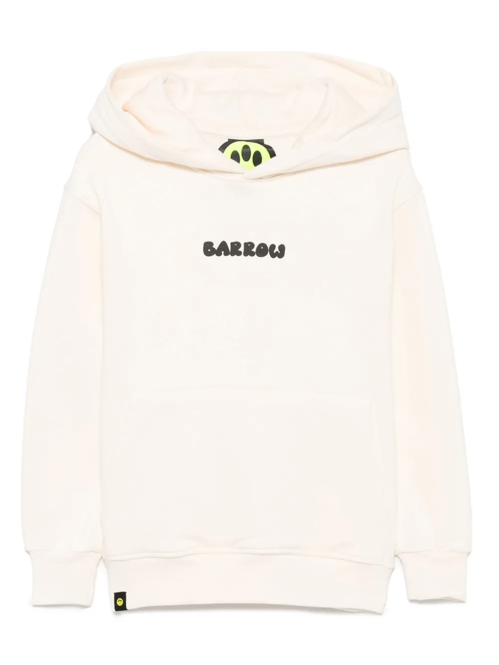 Barrow kids Hoodie met logoprint Beige