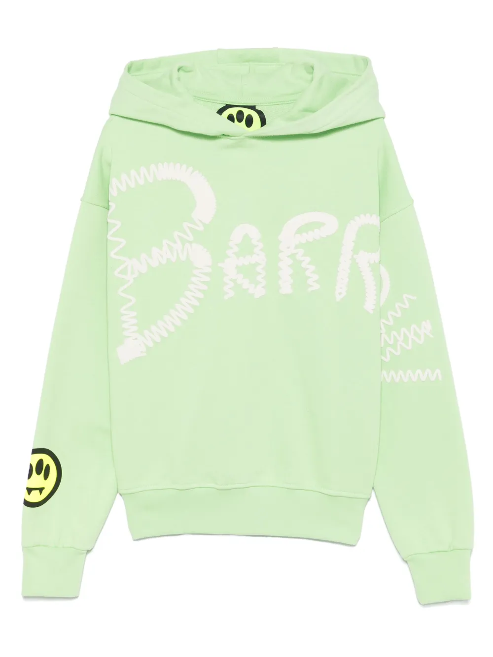 Barrow kids Hoodie met logoprint Groen