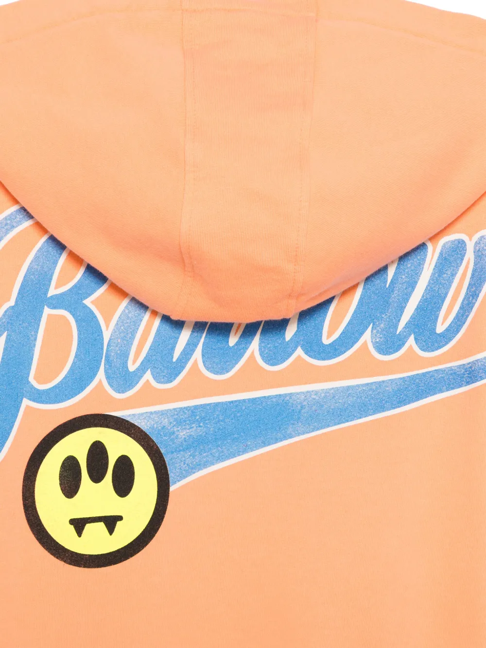 Barrow kids Hoodie met logoprint Oranje