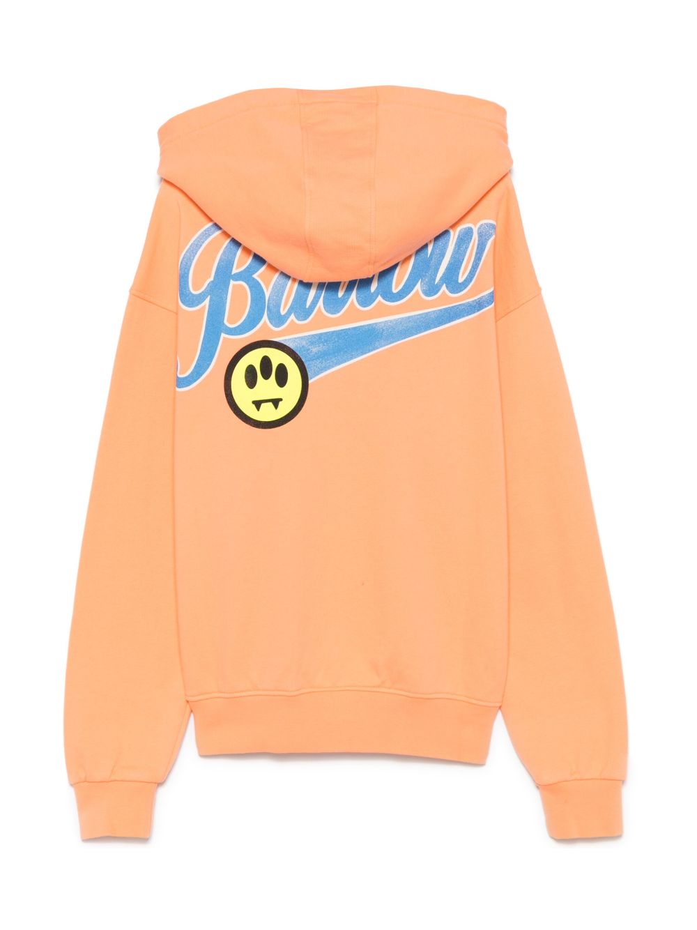 Barrow kids logo-print hoodie - Oranje