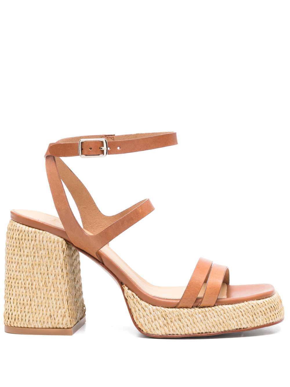 Castañer 90mm Victoria sandals - Brown