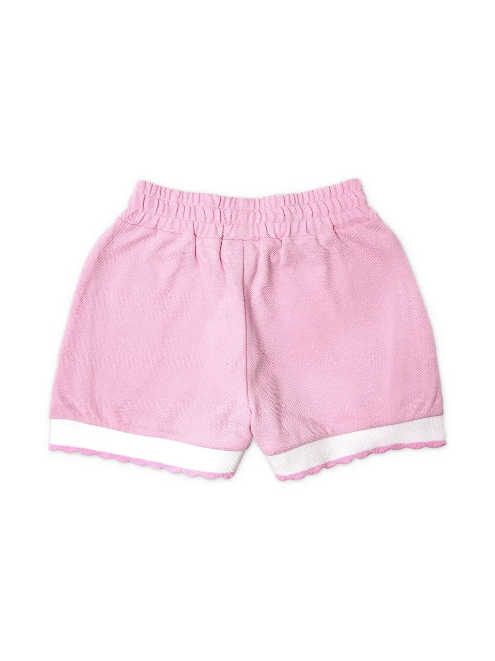 Fendi Kids Shorts met geborduurd logo Roze