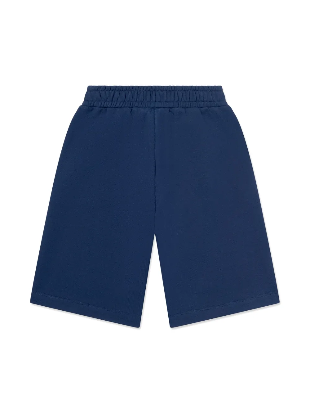 Fendi Kids Shorts met geborduurd logo Blauw