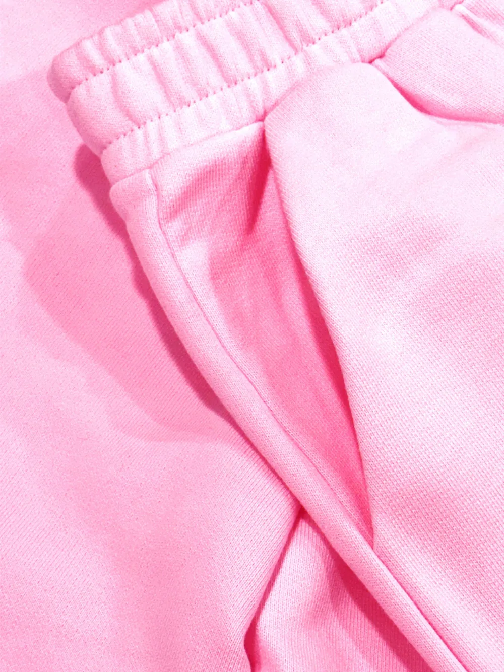 Fendi Kids Broek met logo Roze