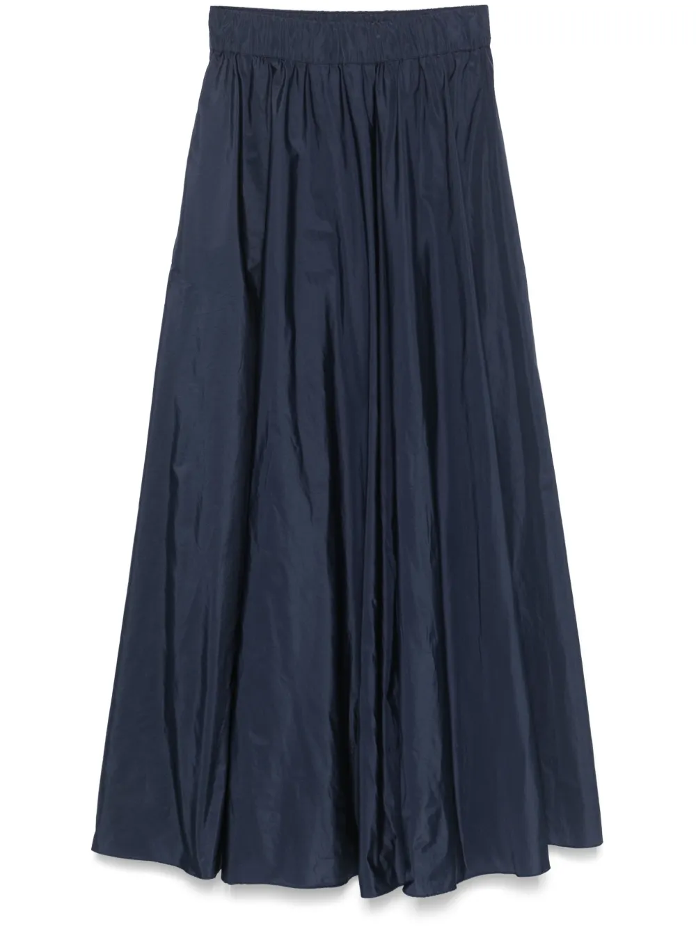 taffeta maxi skirt