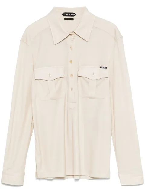 TOM FORD playera tipo polo ligera