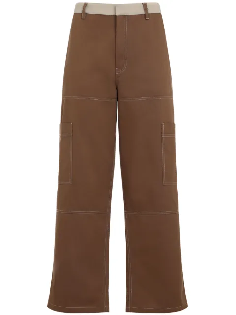 Off-White cotton trousers
