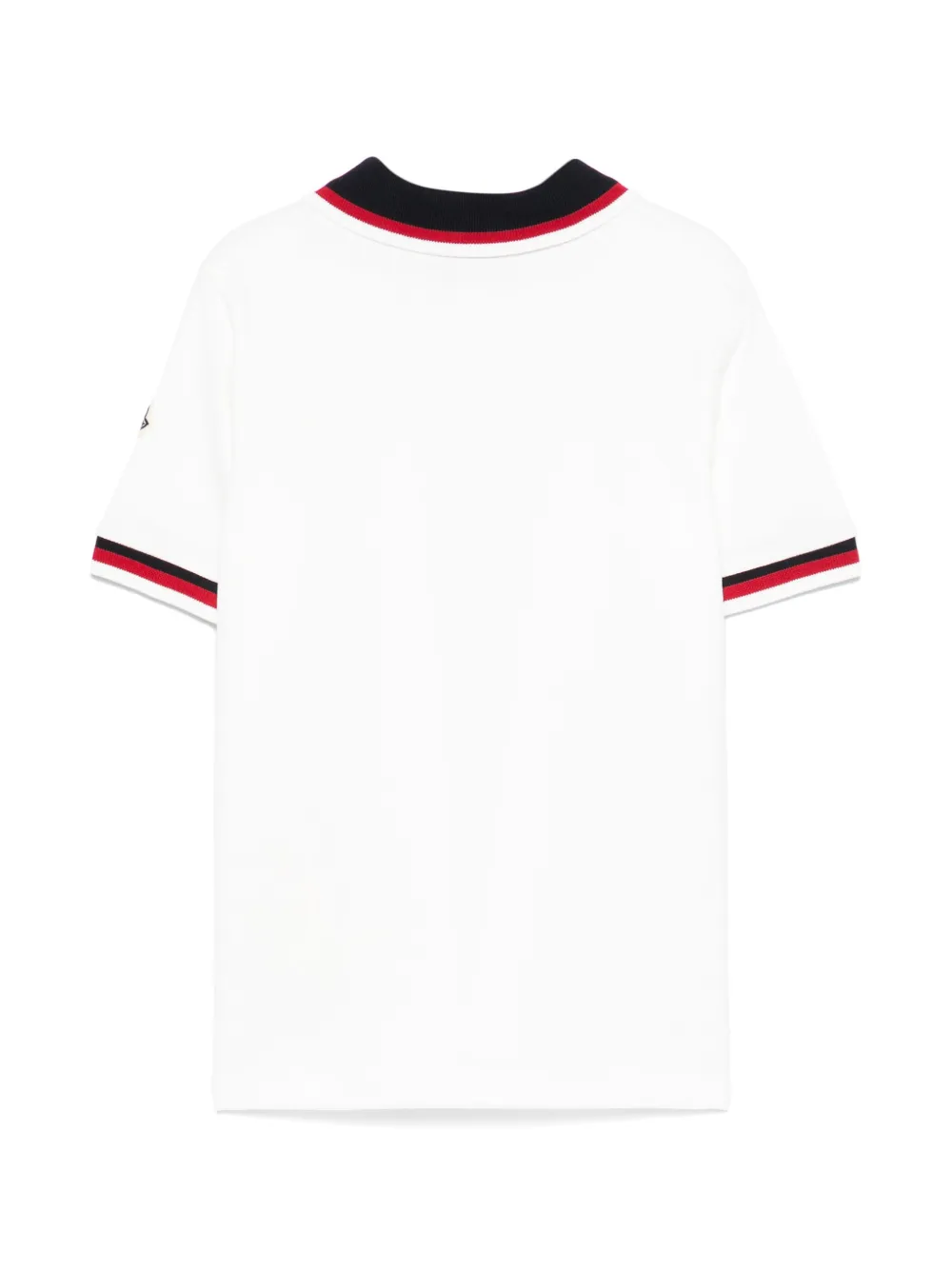 Moncler Enfant Poloshirt met korte mouwen - Wit