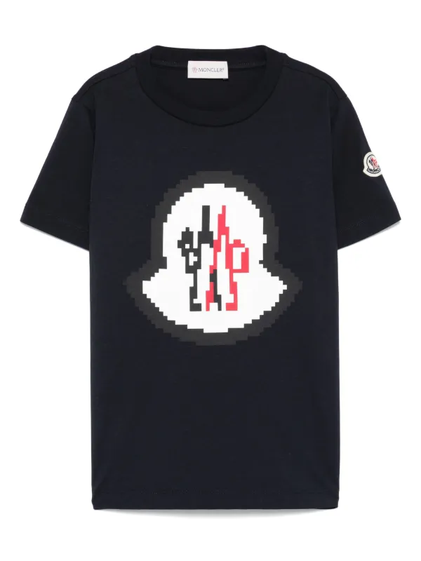 トップス MONCLER KIDS T-SHIRT MONCLER KIDS Logo-print cotton T-shirt (12-14 years) | Harvey Nichols