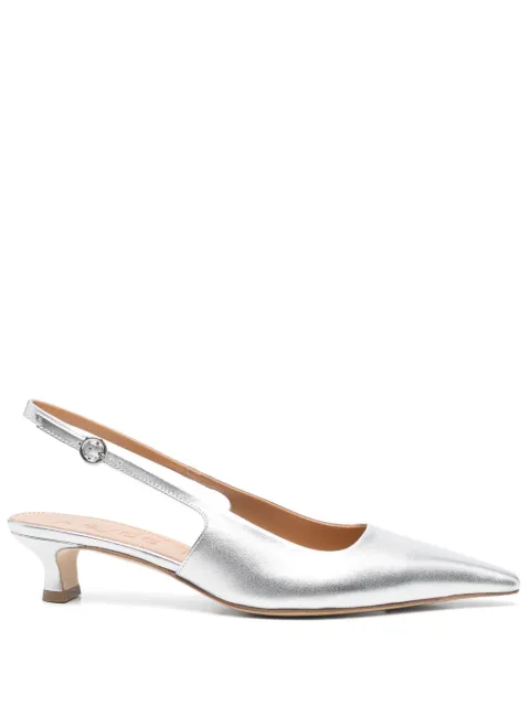 Aeyde 45mm Catrina slingback pumps
