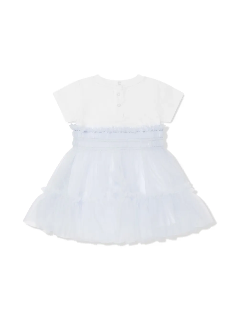 guess kids Jurk met logoprint Wit
