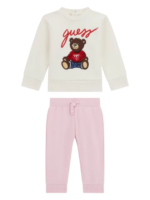 guess kids bear-motif tracksuit