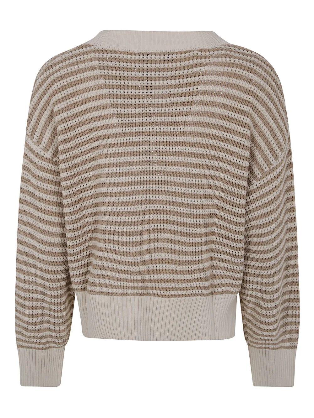 TWINSET Trui met logo - Beige