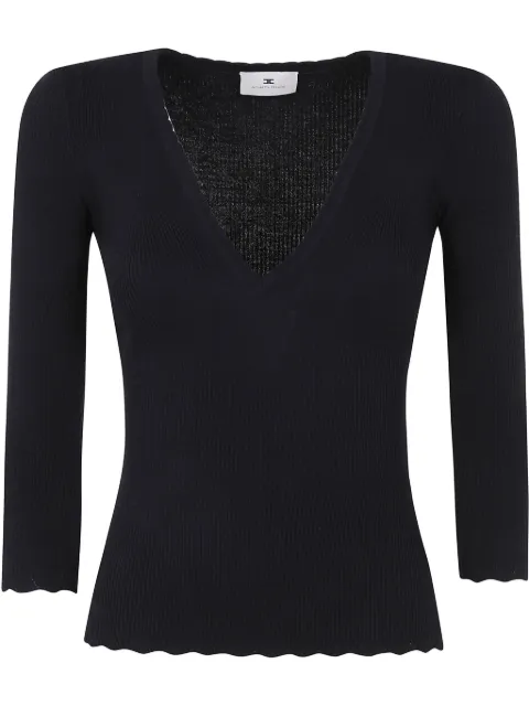 Elisabetta Franchi توب منسوج