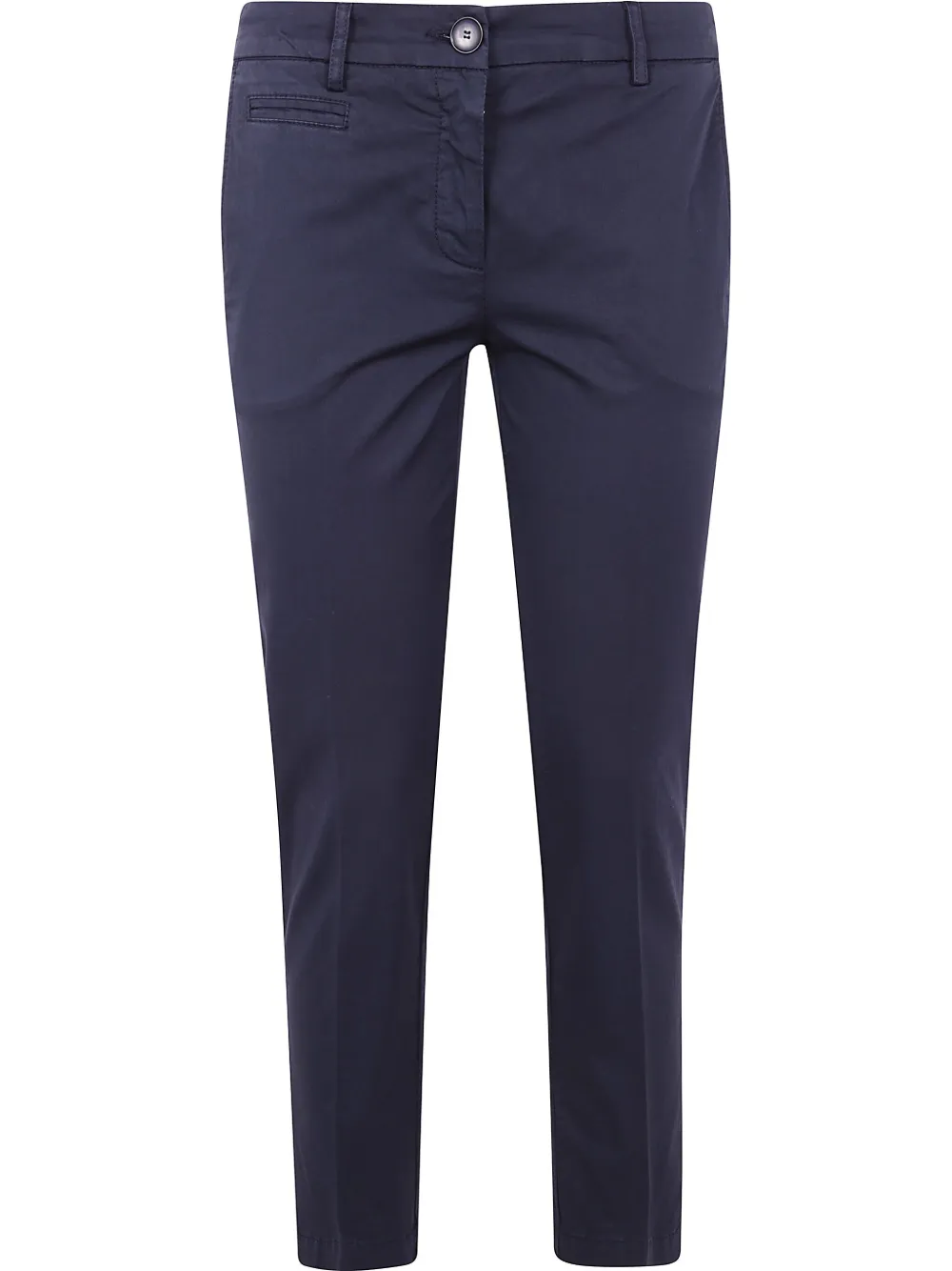 TWINSET Broek met logoplakkaat Blauw