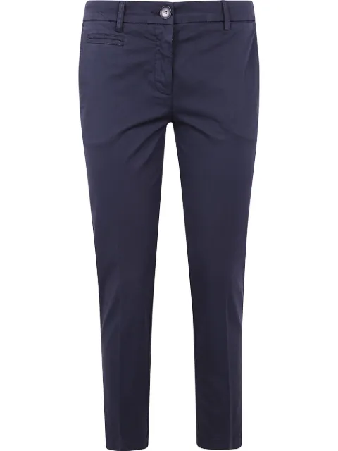 TWINSET logo-plaque trousers