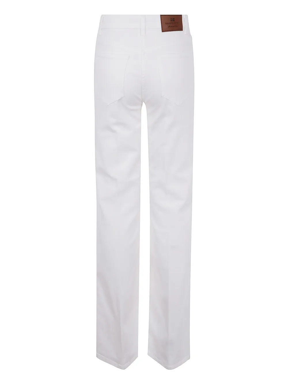 Elisabetta Franchi cotton trousers - Wit