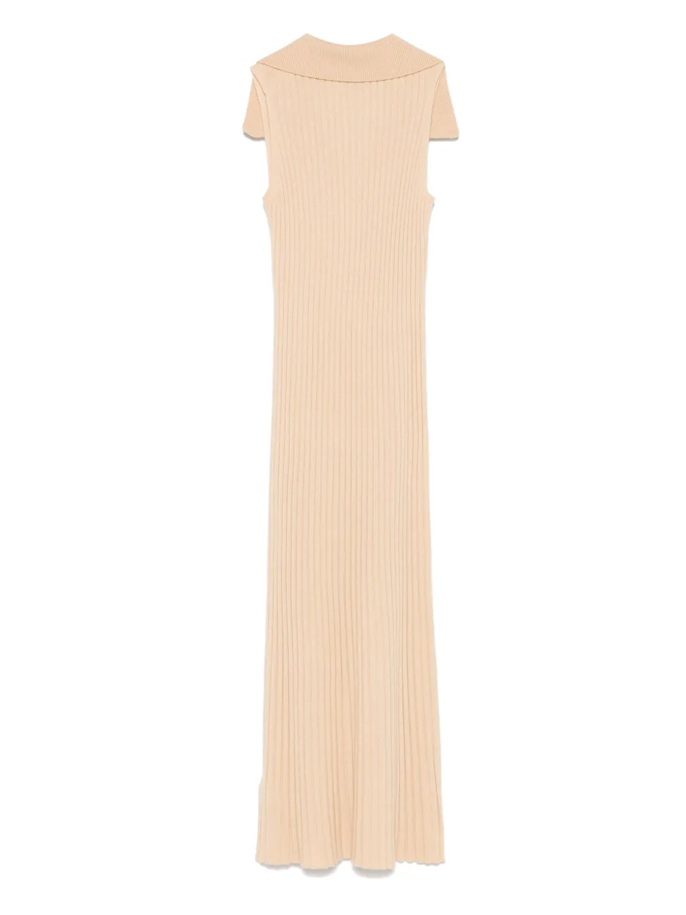 Allude Kasjmier midi-jurk - Beige