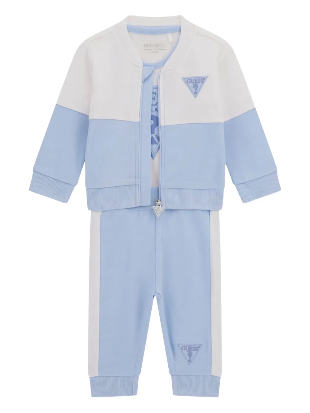 guess kids traje deportivo con diseño color block | azul | Image 1