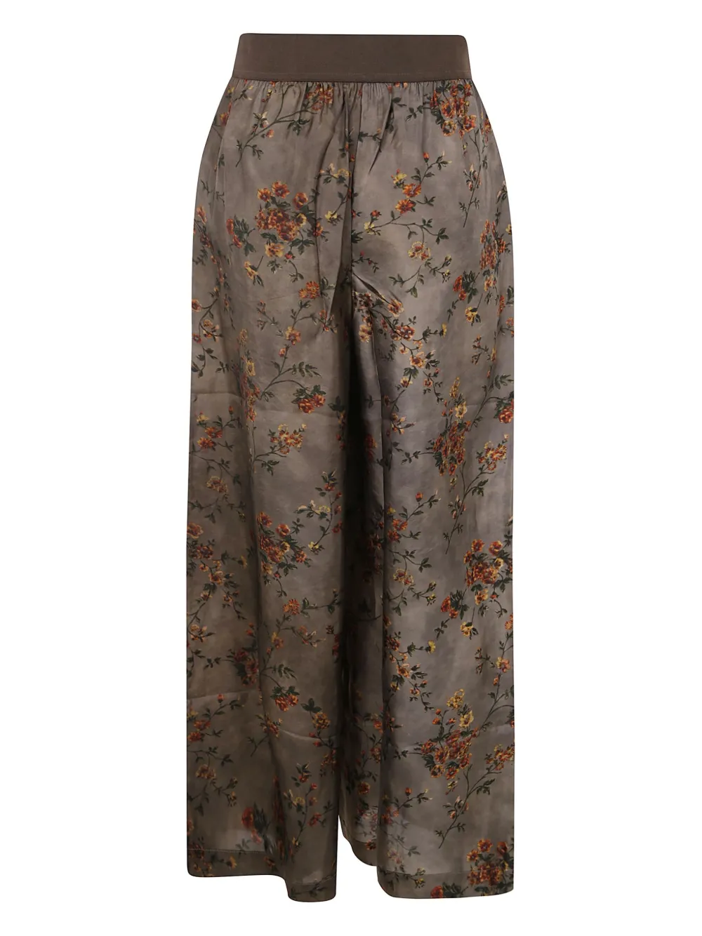 Uma Wang floral-print trousers - Bruin