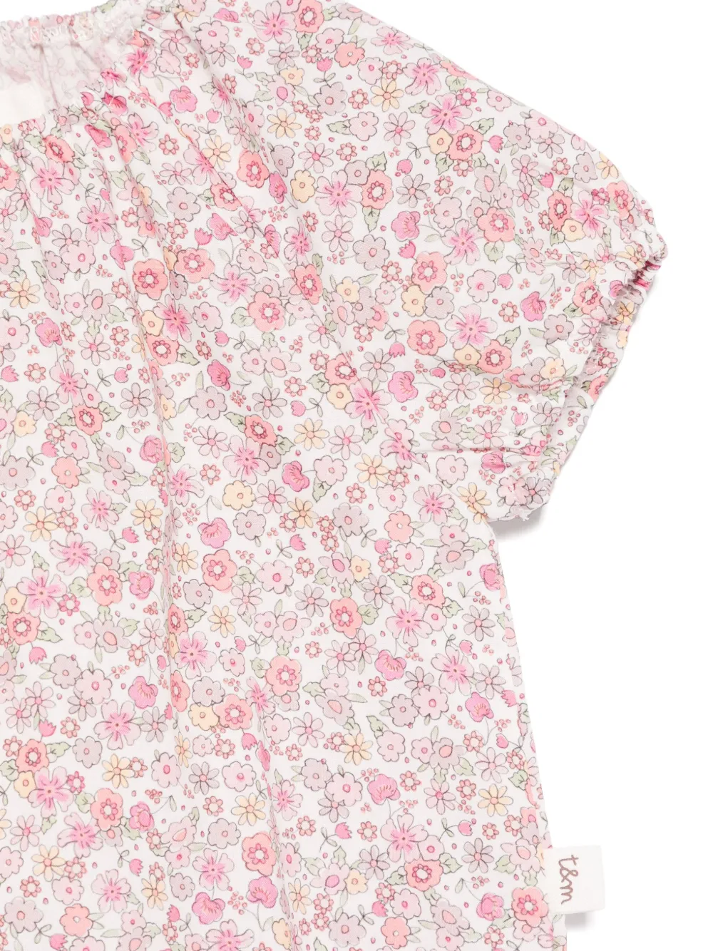 TEDDY & MINOU Top met bloemenprint Roze