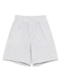 Il Gufo striped shorts - Grey