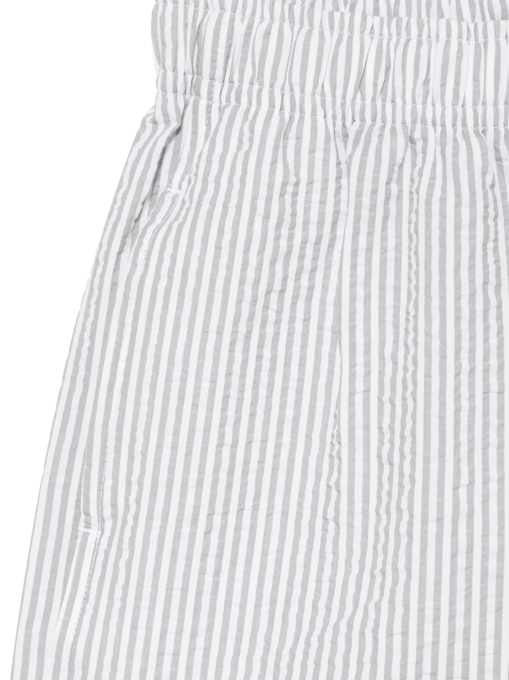Il Gufo Gestreepte shorts Grijs