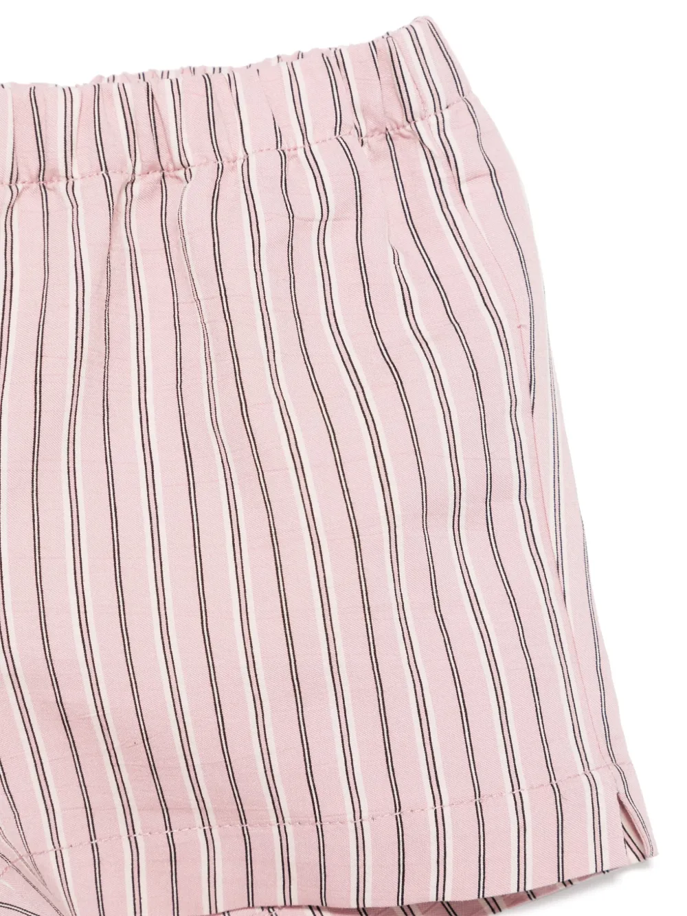 Il Gufo Gestreepte shorts Roze