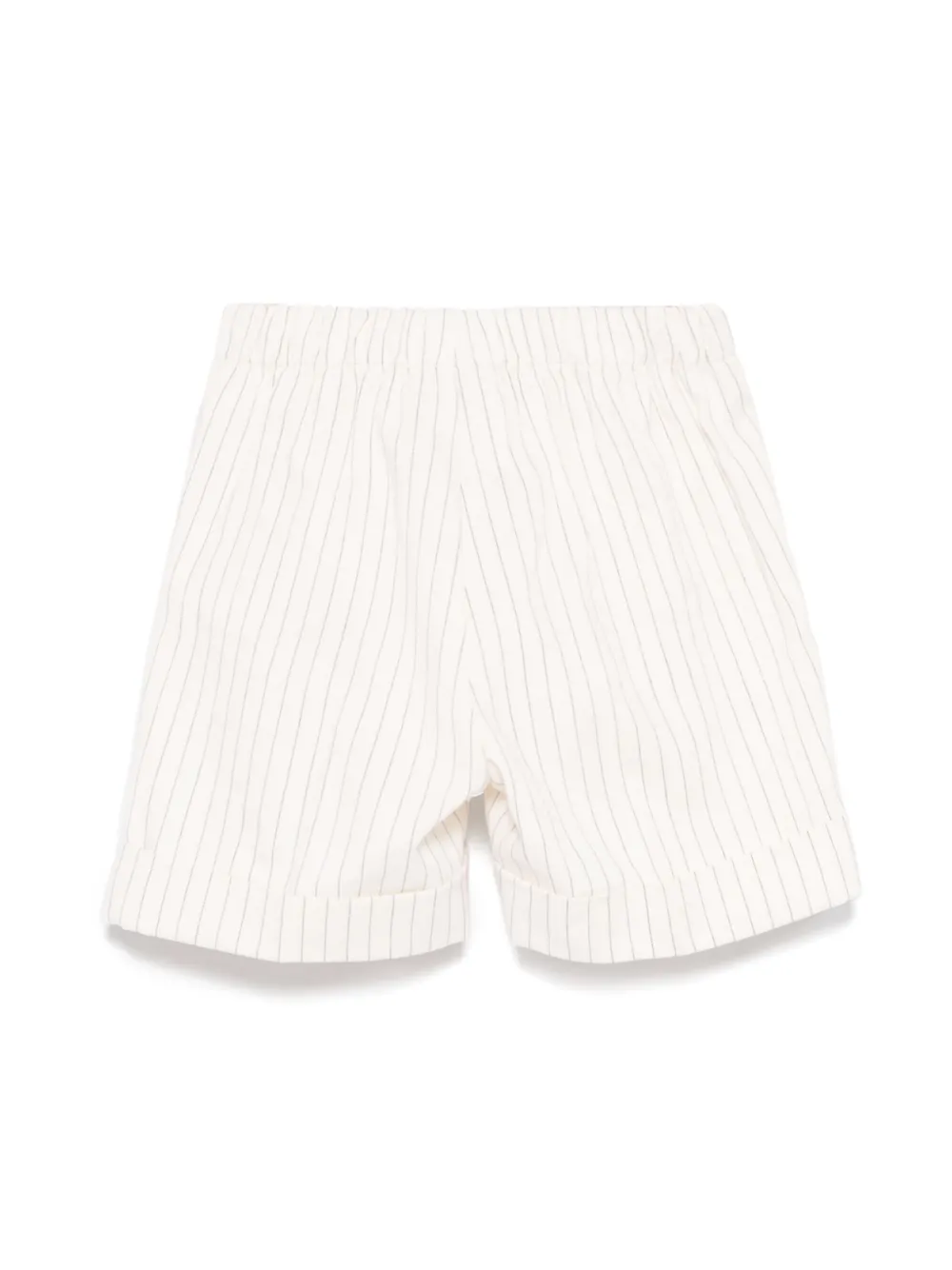 Il Gufo pinstriped shorts - Wit