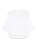 Il Gufo linen blouse - White