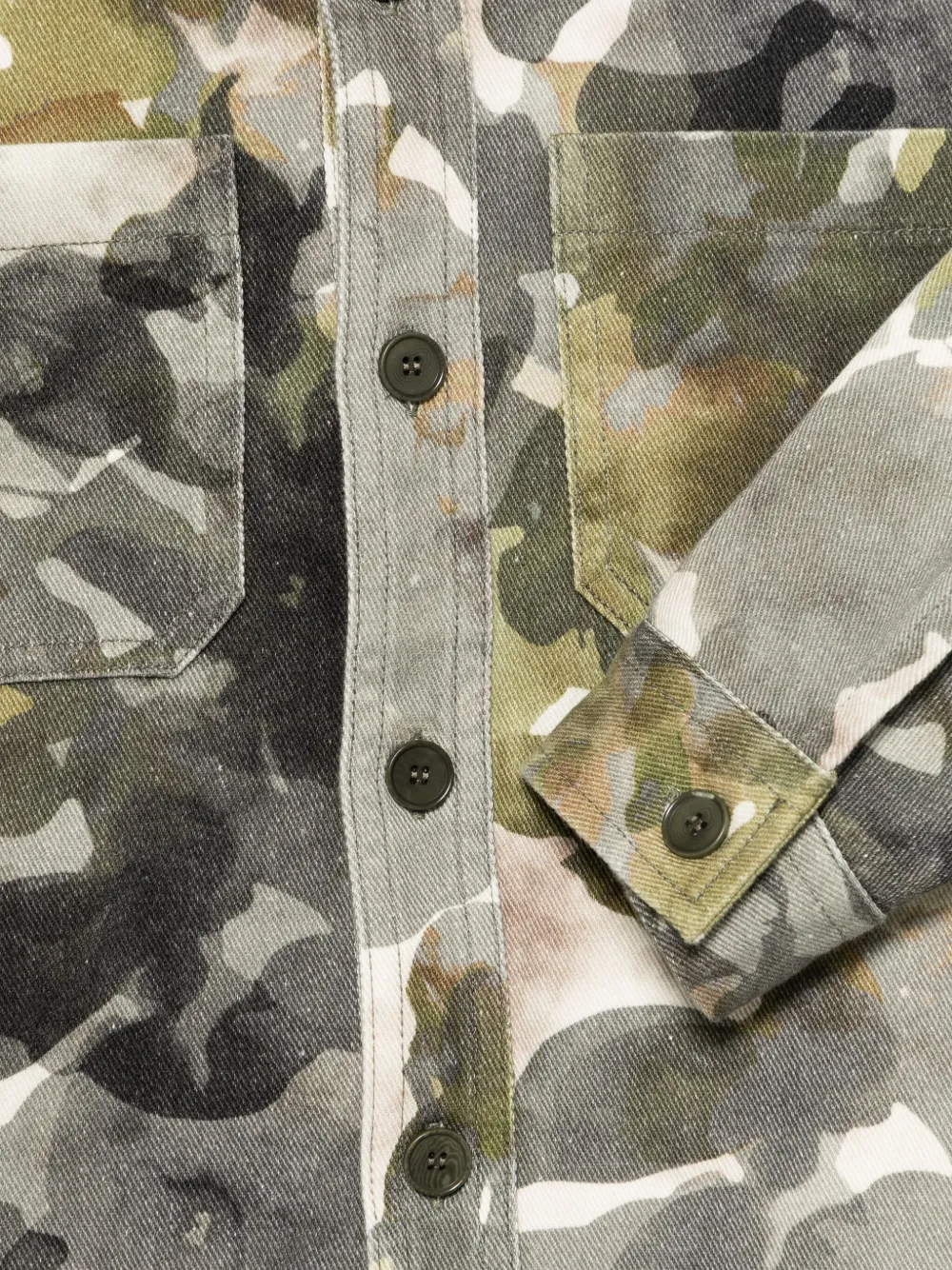 Il Gufo Jack met camouflageprint Groen