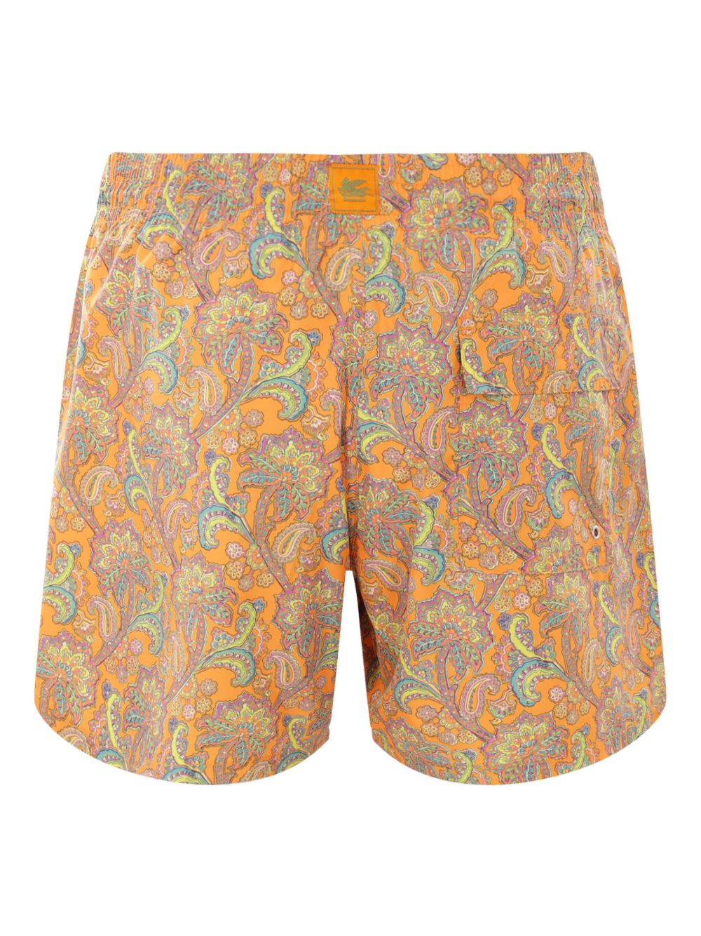 ETRO Zwembroek met paisley-print - Oranje