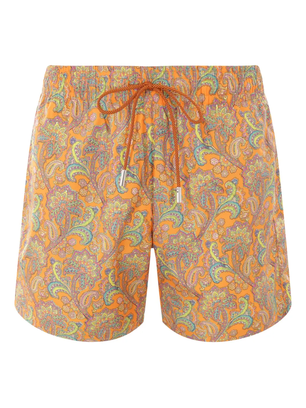 Paisley-print swim shorts