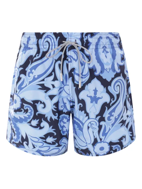 ETRO Paisley-print swim shorts