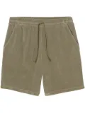 Closed terry shorts - Green